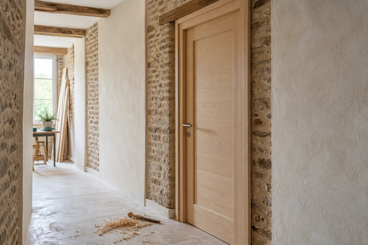 Rénovation de portes et menuiseries intérieures à Rennes